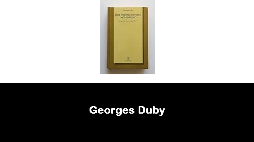 libri di Georges Duby