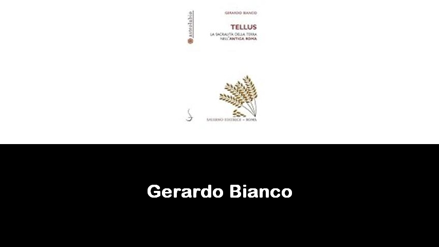 libri di Gerardo Bianco