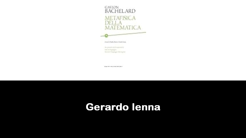 libri di Gerardo Ienna