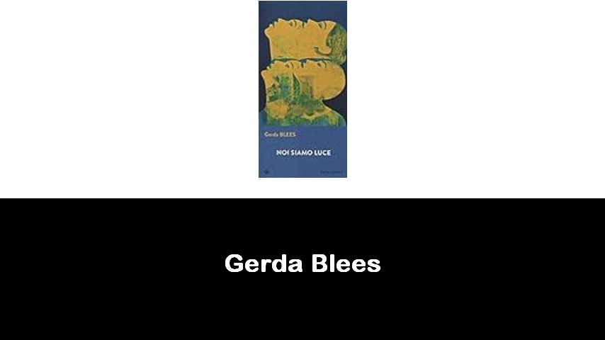 libri di Gerda Blees