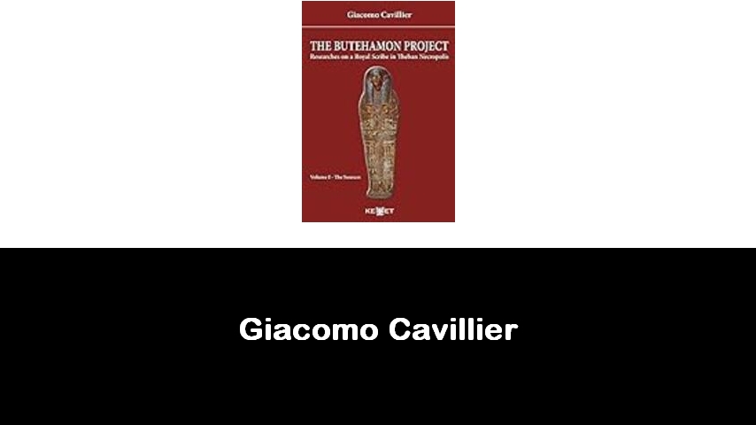 libri di Giacomo Cavillier