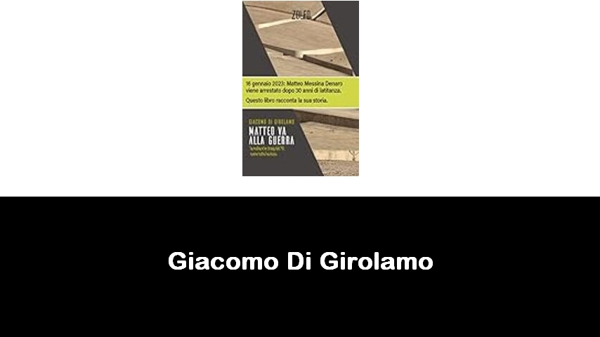 libri di Giacomo Di Girolamo