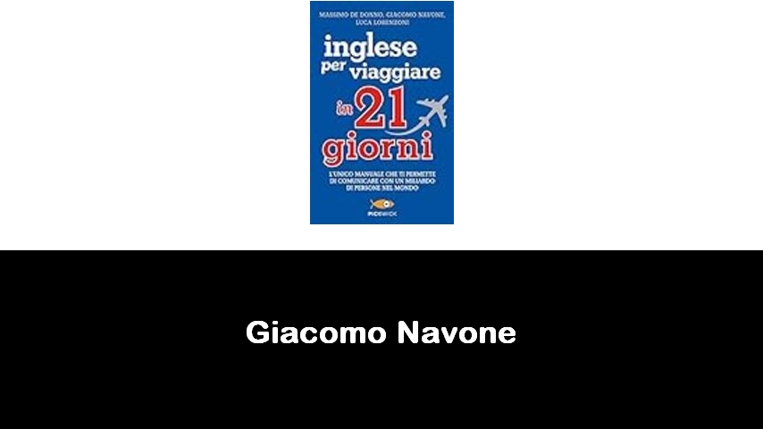 libri di Giacomo Navone