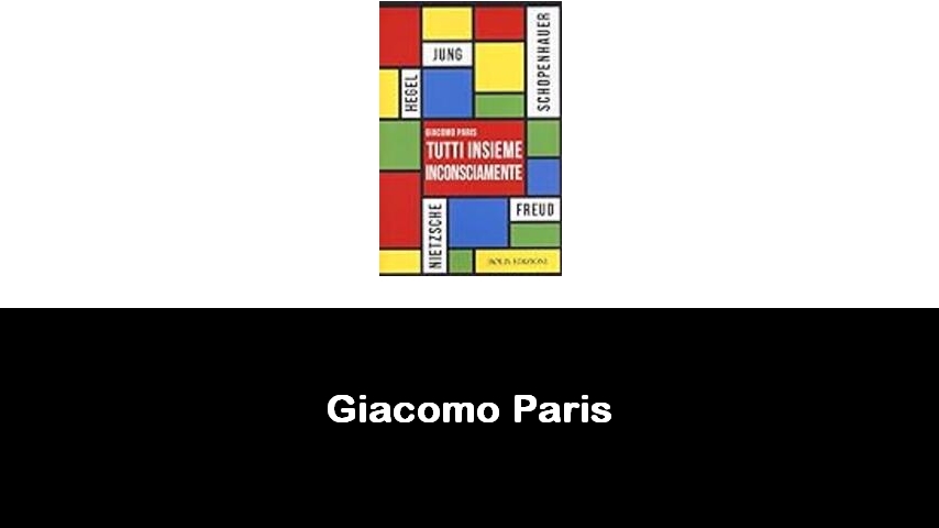 libri di Giacomo Paris