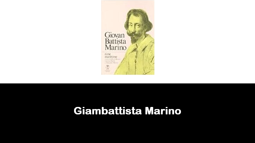 libri di Giambattista Marino