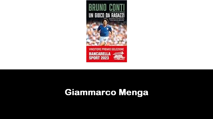 libri di Giammarco Menga