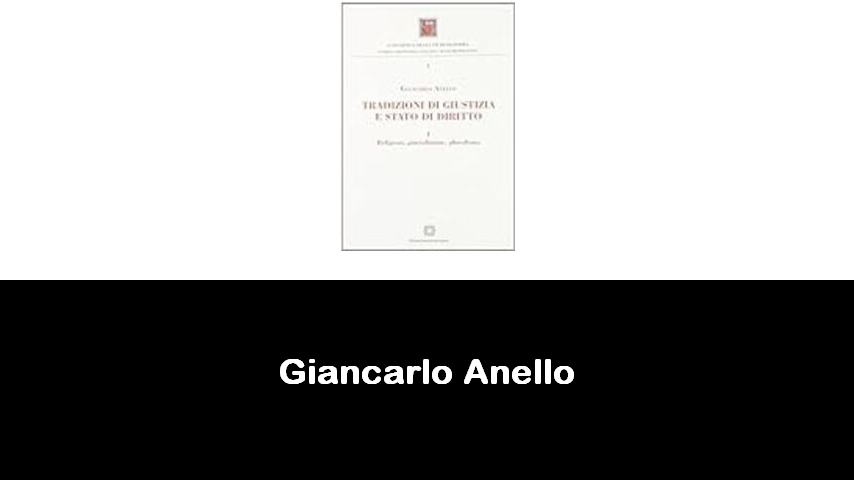 libri di Giancarlo Anello