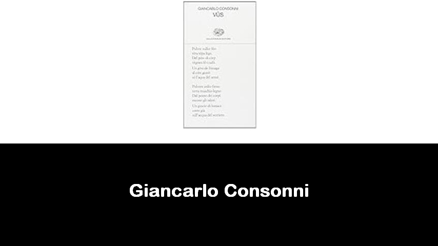 libri di Giancarlo Consonni