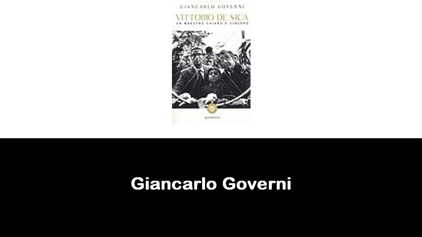 libri di Giancarlo Governi