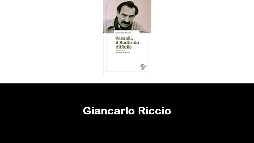 libri di Giancarlo Riccio