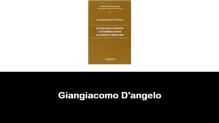 libri di Giangiacomo D'angelo