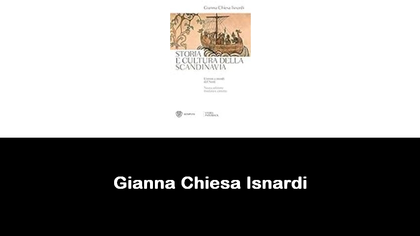 libri di Gianna Chiesa Isnardi