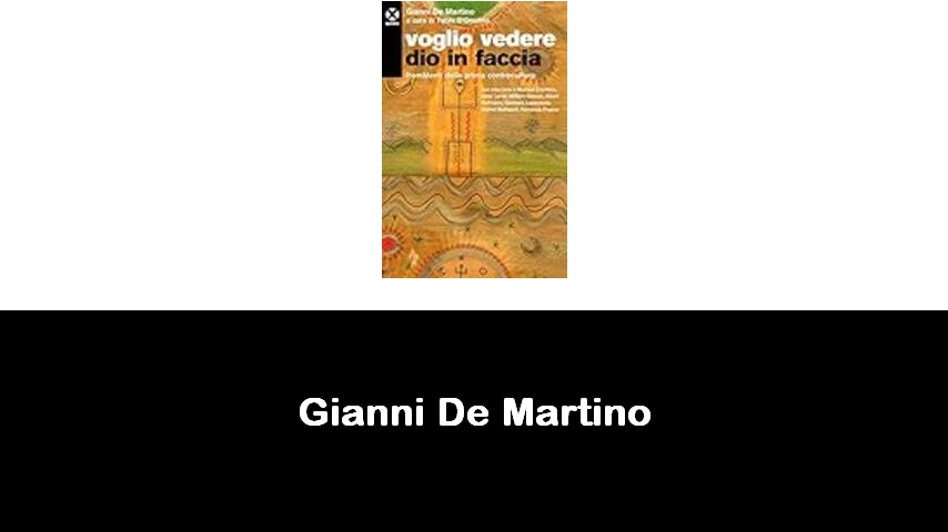 libri di Gianni De Martino