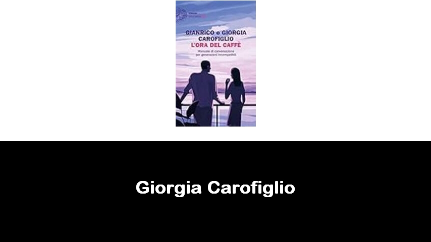 libri di Giorgia Carofiglio