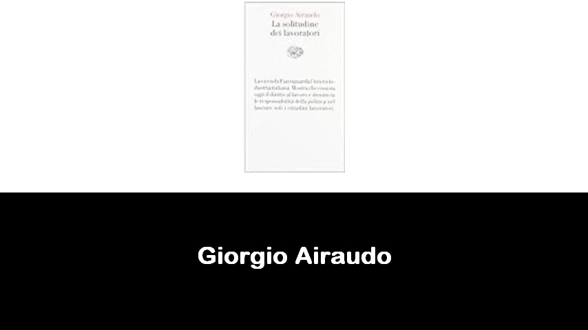 libri di Giorgio Airaudo