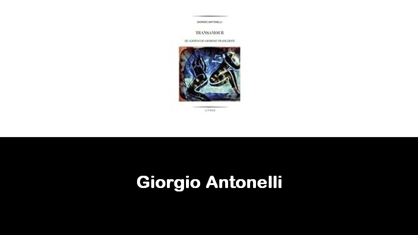 libri di Giorgio Antonelli