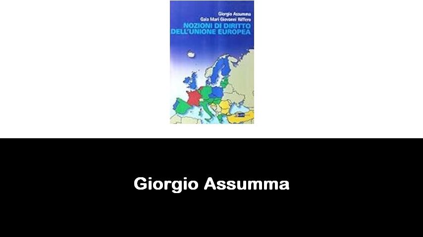 libri di Giorgio Assumma