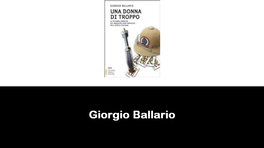 libri di Giorgio Ballario