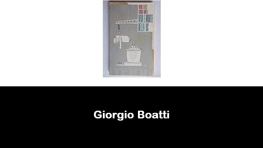 libri di Giorgio Boatti