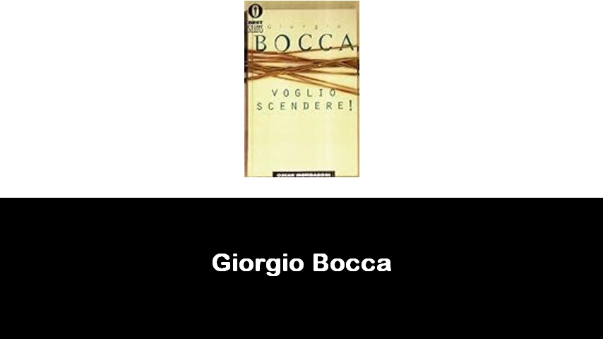 libri di Giorgio Bocca