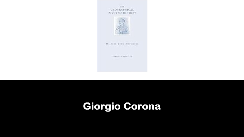 libri di Giorgio Corona