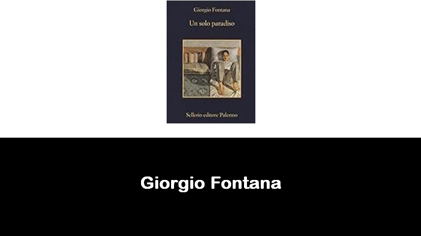 libri di Giorgio Fontana