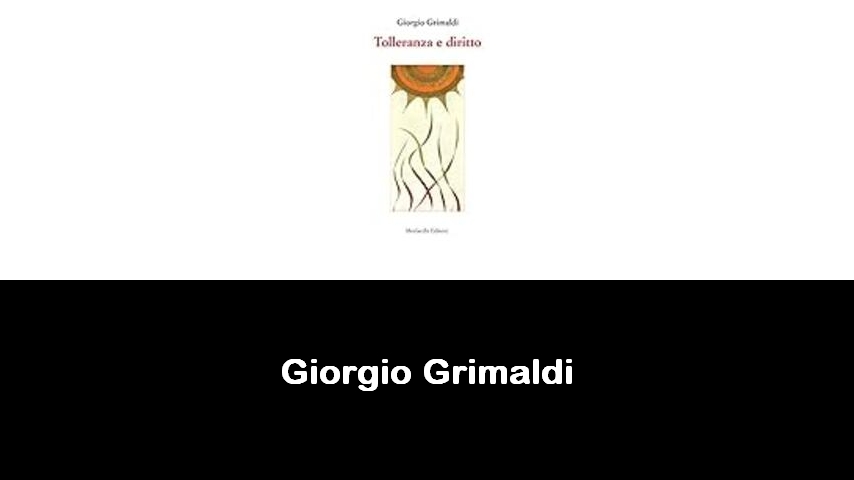 libri di Giorgio Grimaldi