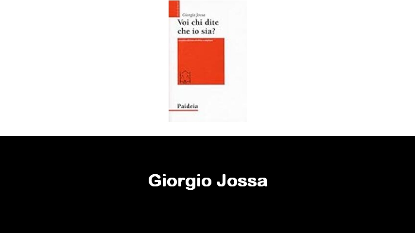 libri di Giorgio Jossa