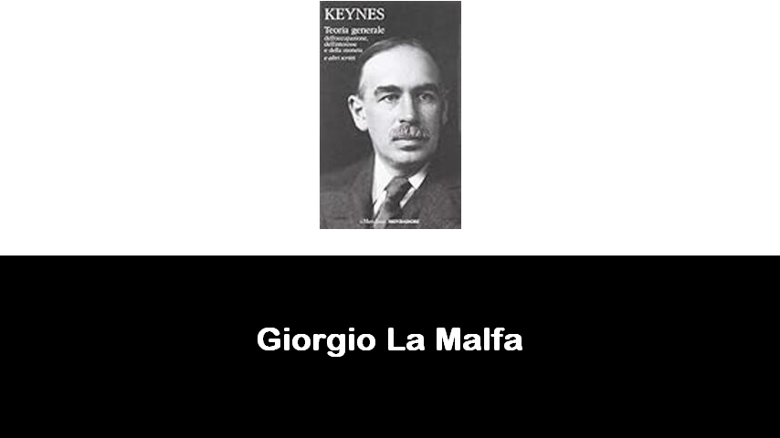 libri di Giorgio La Malfa