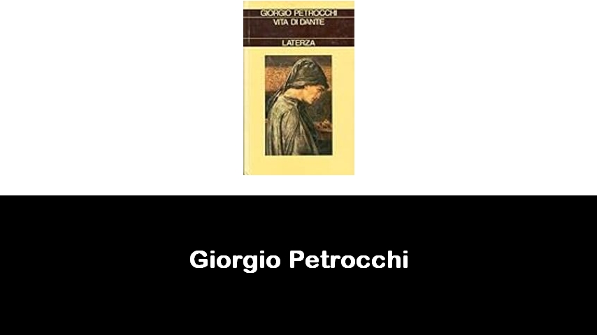 libri di Giorgio Petrocchi