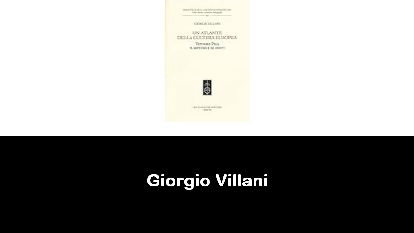 libri di Giorgio Villani