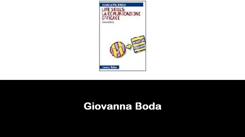 libri di Giovanna Boda