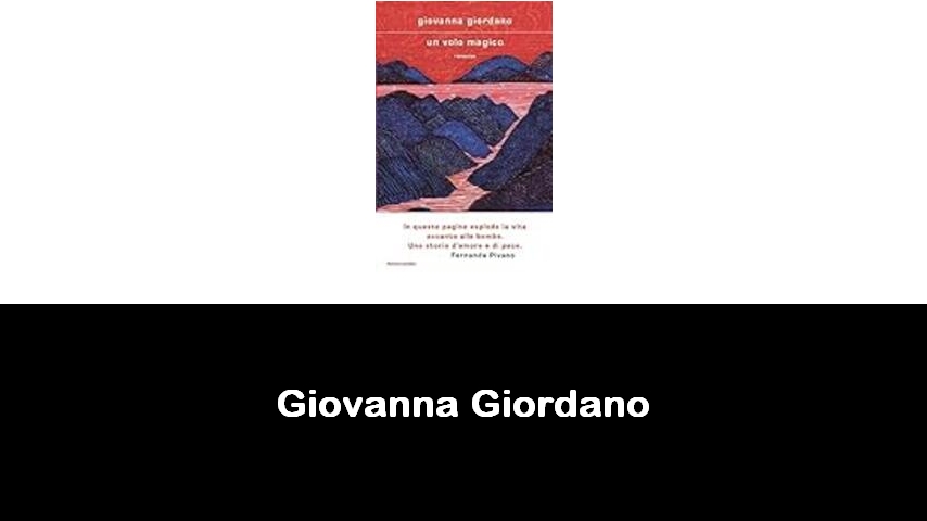 libri di Giovanna Giordano