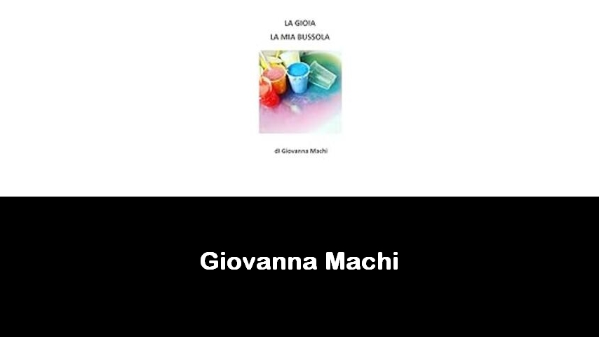 libri di Giovanna Machi