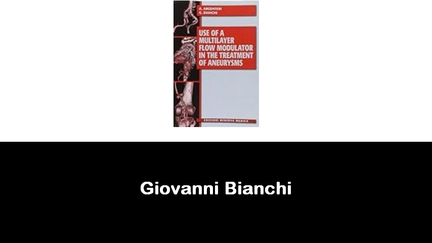 libri di Giovanni Bianchi