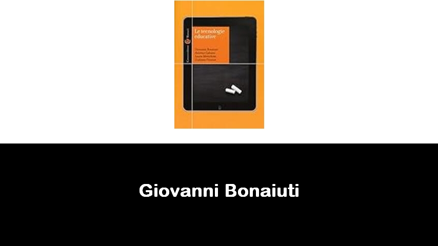 libri di Giovanni Bonaiuti