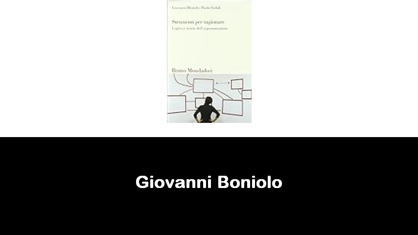 libri di Giovanni Boniolo