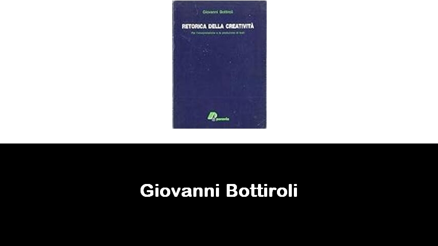 libri di Giovanni Bottiroli