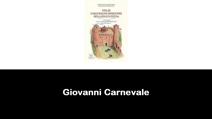 libri di Giovanni Carnevale