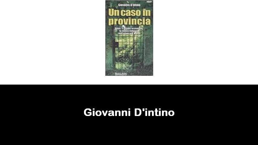 libri di Giovanni D'intino