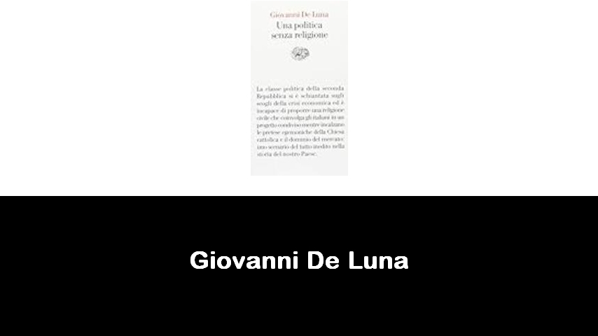 libri di Giovanni De Luna