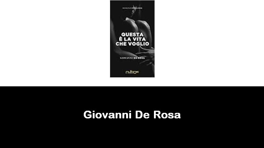 libri di Giovanni De Rosa