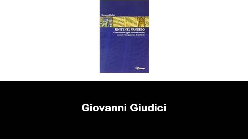 libri di Giovanni Giudici