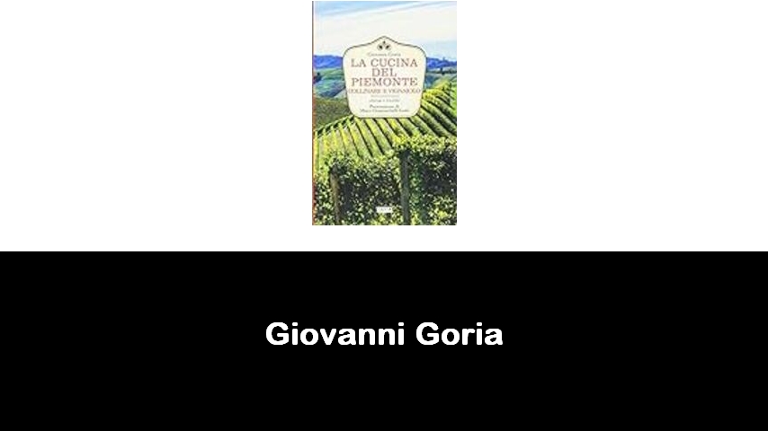 libri di Giovanni Goria