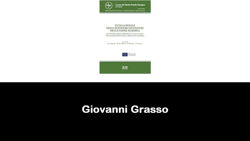 libri di Giovanni Grasso