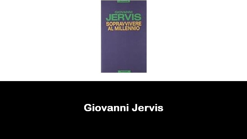 libri di Giovanni Jervis