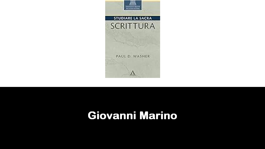 libri di Giovanni Marino