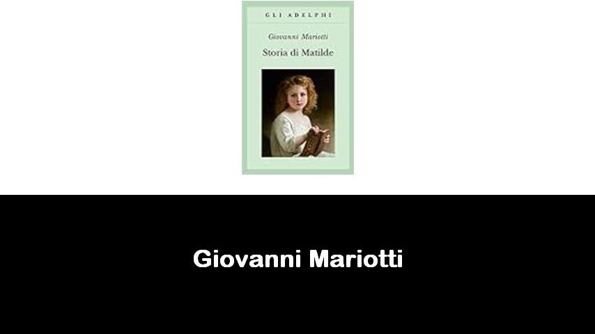 libri di Giovanni Mariotti