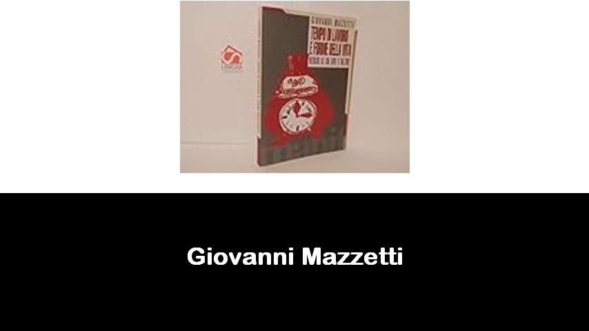 libri di Giovanni Mazzetti