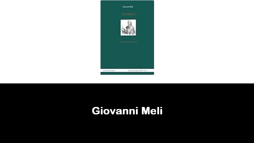 libri di Giovanni Meli